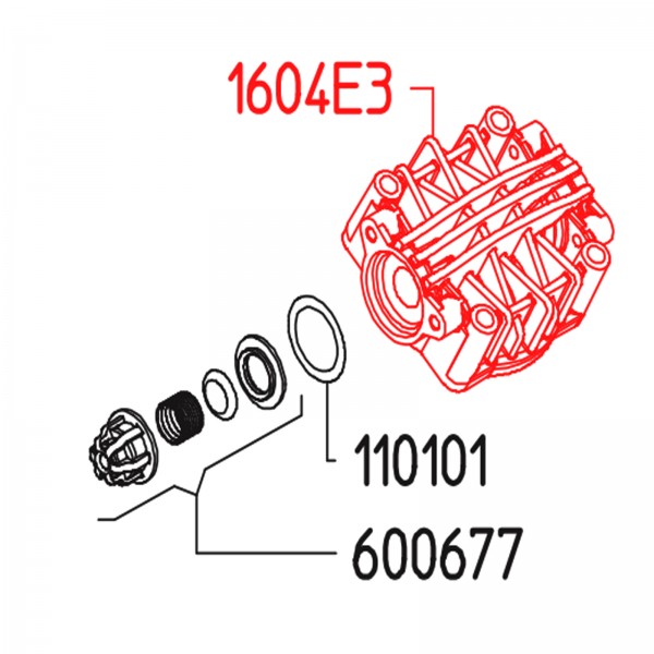 Rice Hydro UD02-1604.E3 Head