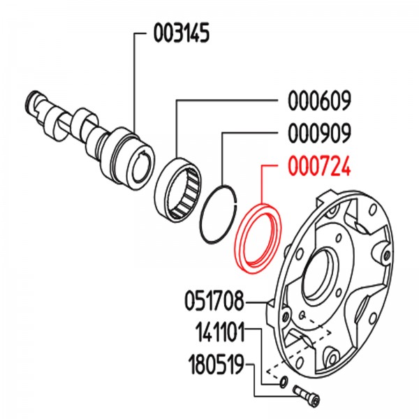 Rice Hydro UD04-0007.24 Seal