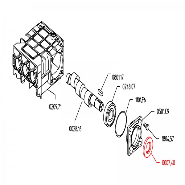 Rice Hydro UD04-0007.40 Seal