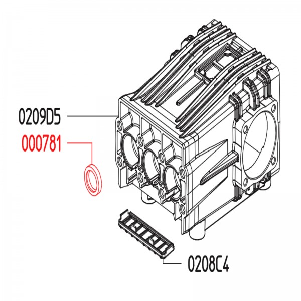 Rice Hydro UD04-0007.81 Oil Seal