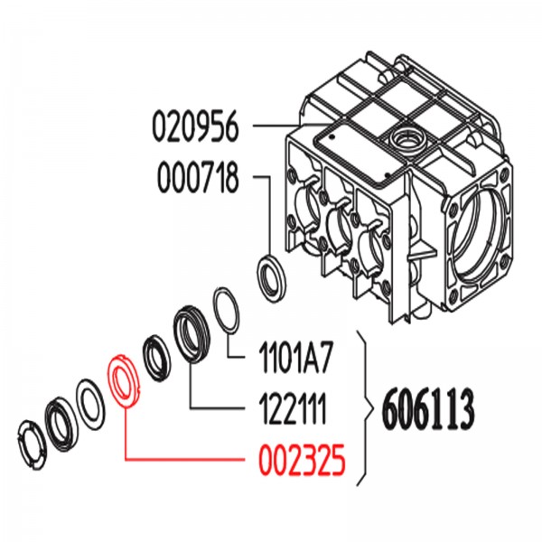 Rice Hydro UD04-0023.25 Intermediate Ring