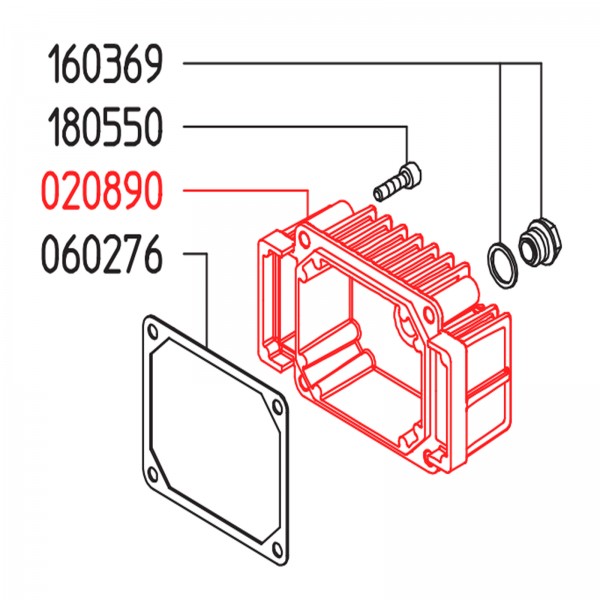 Rice Hydro UD04-0208.90 Back Cover