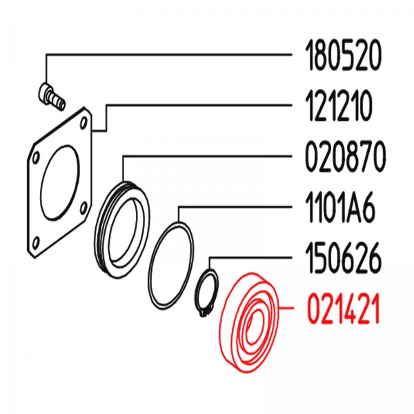 Rice Hydro UD04-0214.21 Bearing