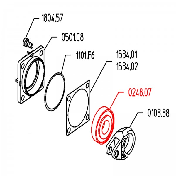 Rice Hydro UD04-0248.07 Bearing