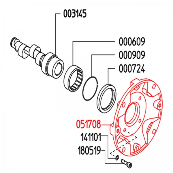 Rice Hydro UD04-0517.08 Electric Flange