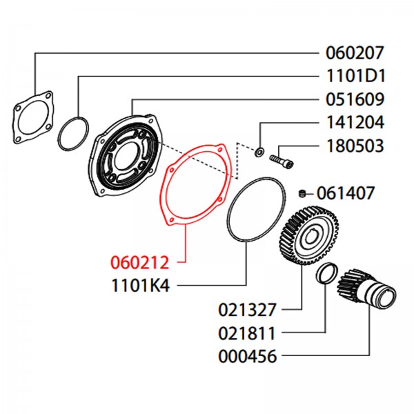 Rice Hydro UD04-0602.12 Gasket