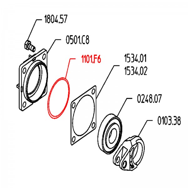 Rice Hydro UD04-1101.F6 O-Ring