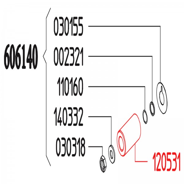 Rice Hydro UD04-1205.31 Ceramic Plunger