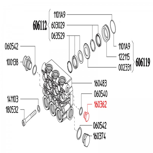 Rice Hydro UD04-1603.62 Plug