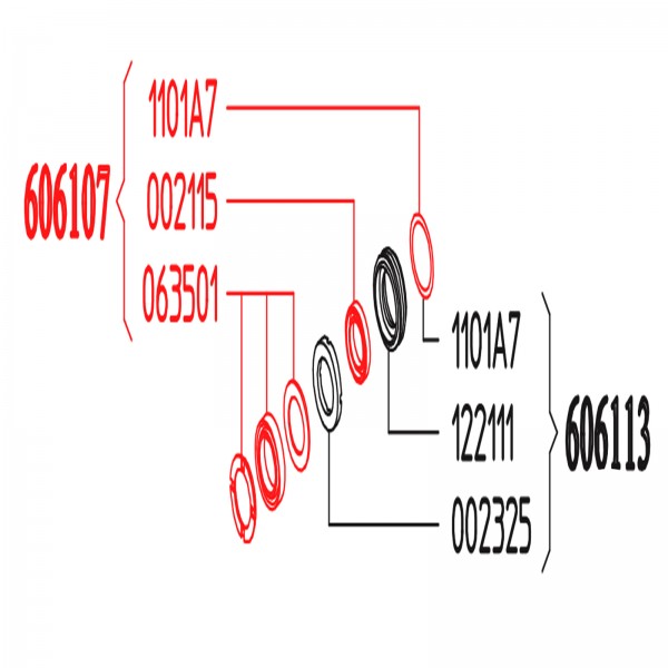 Rice Hydro UD04.6061.07 Seal Kit