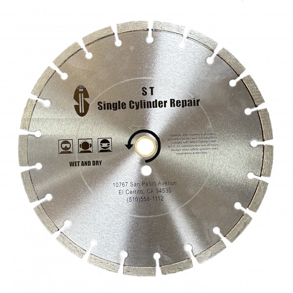 Buy Single Cylinder Repair SCRSW14 Diamond Blade (14") for Concrete Saw Use on Stihl TS420, Husqvarna K760