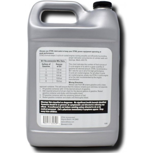 Stihl 0781-313-8014 HP Ultra 2 Cycle Engine Oil - 1 Gallon Jug (128 ounces)