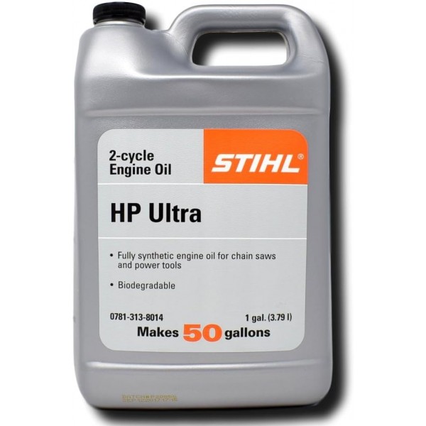 Stihl 0781-313-8014 HP Ultra 2 Cycle Engine Oil - 1 Gallon Jug (128 ounces)