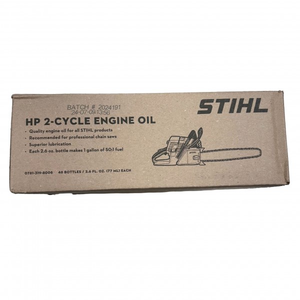 Oil Mix 1 Gallon High Performance 2-Cycle Engine Case/48 Bottle, Replacement for Stihl OEM