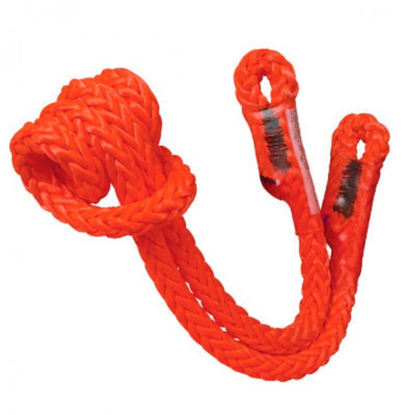 Rope Logic 31160 Eye & Eye Hip Prusik Cord G-Spliced 3/8"" x 38"" Red Tenex