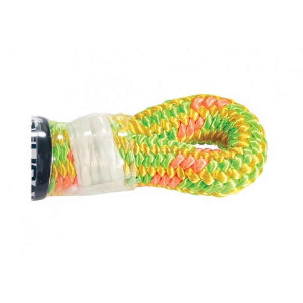 Pelican Rope A4A-11.8YL5-120TSE Tight Spliced-Eye; ARB-PRO 11.8 MM Red W/yellow Orange