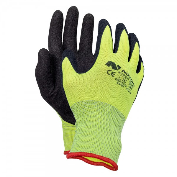 Notch NCWGHV-YL-L Canopy Work Gloves High Viz - Large