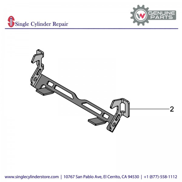 Wacker 5100025574 Locking plate