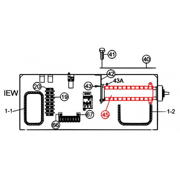 Multiquip M1270100604 Switch Selector Denyo